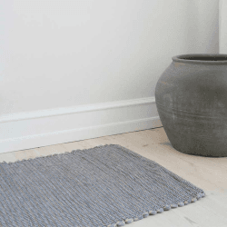 Image showing the Hazelnut Rug, H60 x W150cm, Light Grey product.