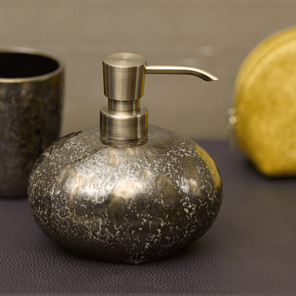 Ugo Soap dispenser, L13 x W10 x H14cm, Vintage Bronze