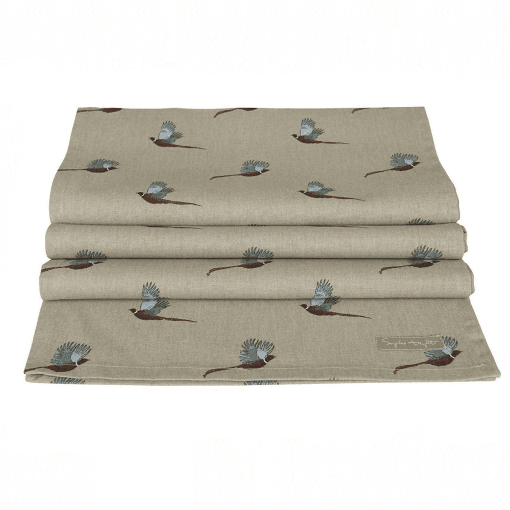 Pheasant Table runner, 35 x L280cm