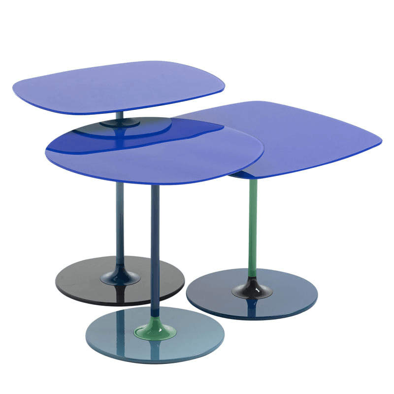 Piero Lissoni 2021 Thierry Table, Blue