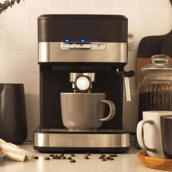 Image showing the Espresso Pro Coffe Machine, Black product.