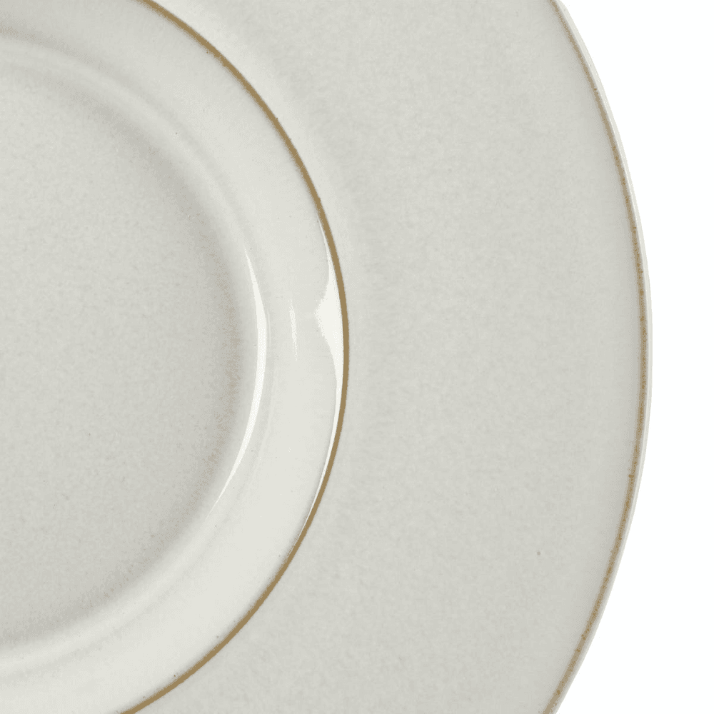 Natural Canvas Tea/coffee saucer, 16.5 x 2.5cm