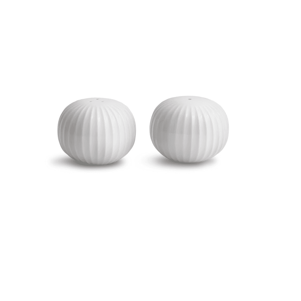 Hammershoi Set of salt and pepper shakers, W6 x H4.5cm, White