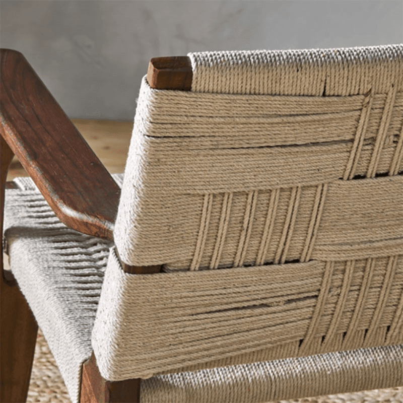 Surat Woven Lounger, Natural