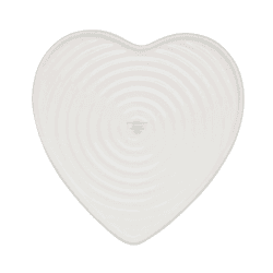 Image showing the Mistletoe Heart Baking Dish, D25cm, White/Green product.