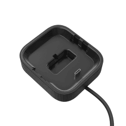 Image showing the Cordless Charging Dock, Matt Black product.