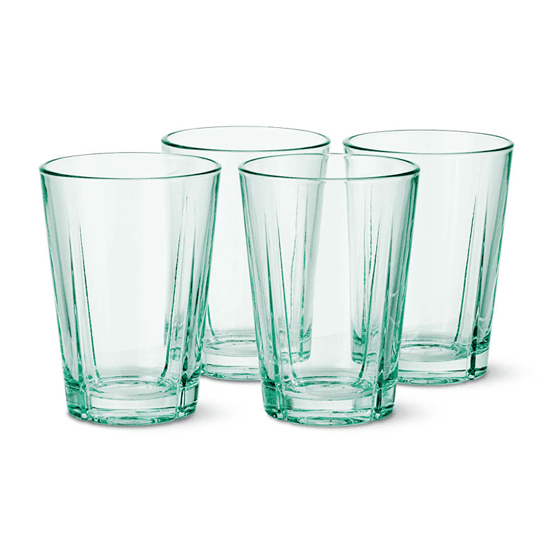 Grand Cru Set of 4 Recycled Glass Tumblers, 220ml, Clear
