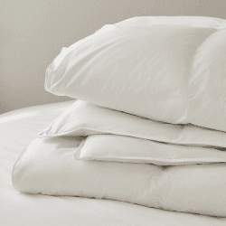 Image showing the Perfect Everyday Duck Down Collection Double duvet 13.5 tog, W200 x L200cm, White product.