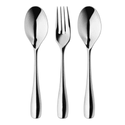 Image showing the Warwick Bright 3 piece serving set, Stainless Steel product.