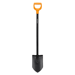 Image showing the Solid Pointed Spade, L116cm, Black product.