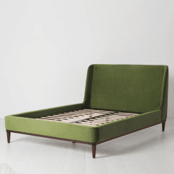 Image showing the Bed 02 Velvet Double Frame, Vine product.