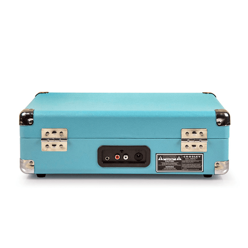 Cruiser Deluxe Plus Portable Turntable, Turquoise