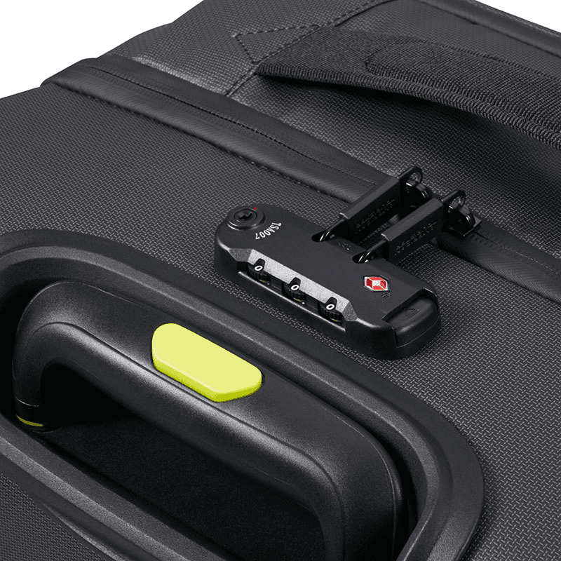 Urban Track Duffle with Wheels, H55 x L35 x W20cm, Black