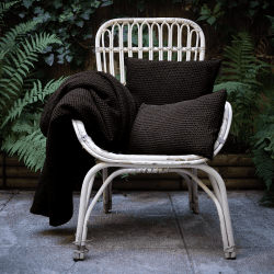 Image showing the Maia Cushion, 45 x 45cm, Carbone product.