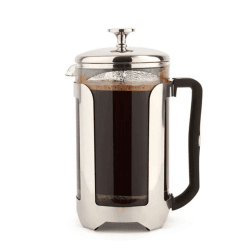 Image showing the Roma Stainless Steel Cafetière, 12 Cup, Silver product.