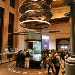 Image showing the Lift 109 and Three Course Meal of Gordon Ramsay Classics at Bread Street Kitchen for Two at Battersea Power Station product.