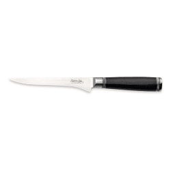 Image showing the Katana Saya Pakkawood Boning Knife, 15cm Damascus Blade product.