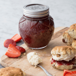 Image showing the Fruit Preserve Jar, Strawberry product.
