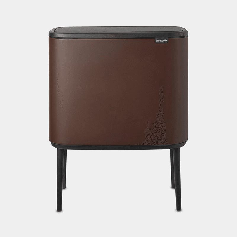 Bo Touch Bin, 11 + 23L, Mineral Cosy Brown