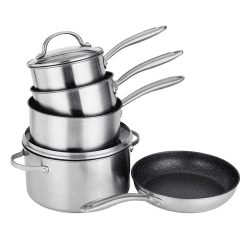 Image showing the Scratch Guard Stainless Steel 5 piece set product.