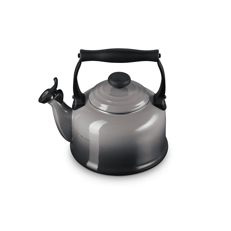 Traditional Kettle with Fixed Whistle, 2.1L, Flint