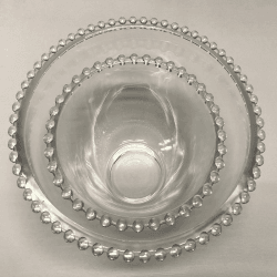 Image showing the Pearl Glass Bowl, 21cm, Clear product.
