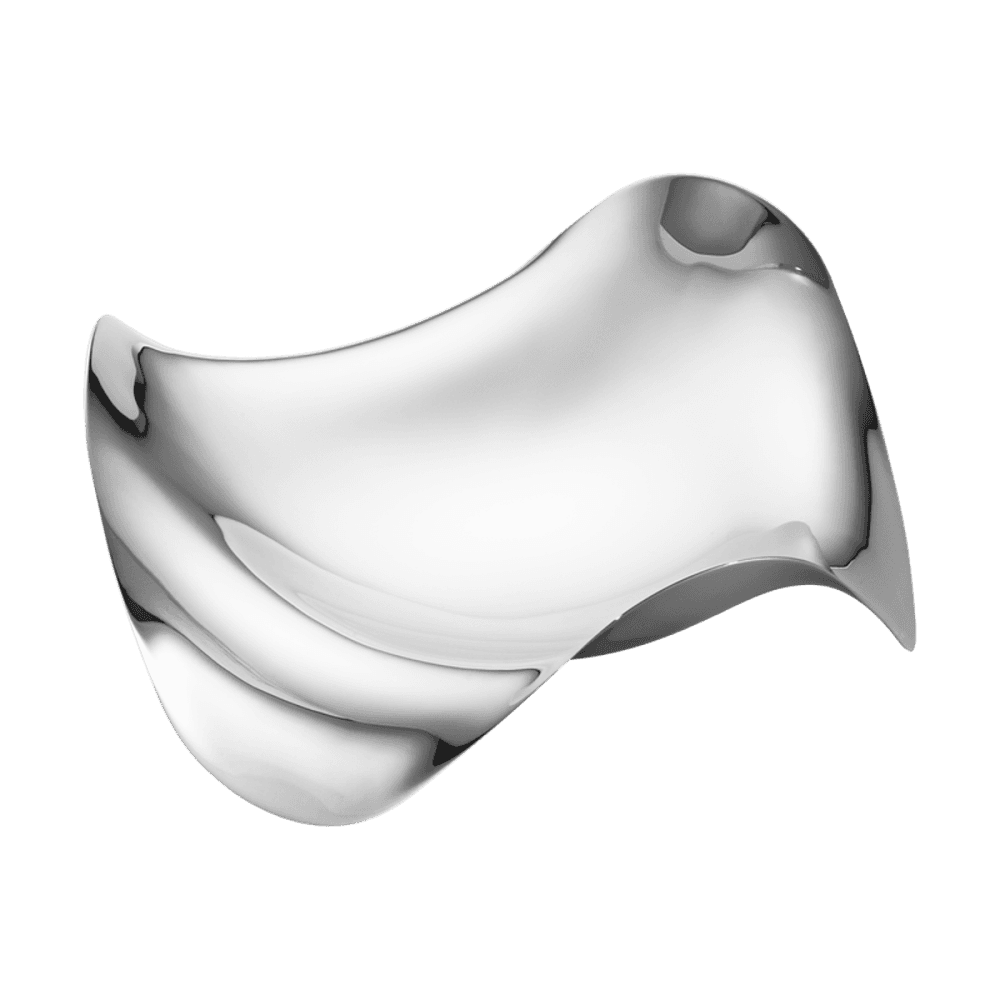 Cobra Bowl, 19.1 x 6.9cm, Stainless Steel, Mirror