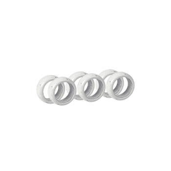 Image showing the Nordic Set of 6 Napkin Rings, D4.5cm, Sand product.