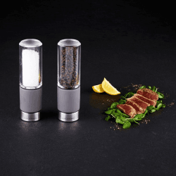 Image showing the Regent Concrete and Acrylic Salt & Pepper Gift Set product.