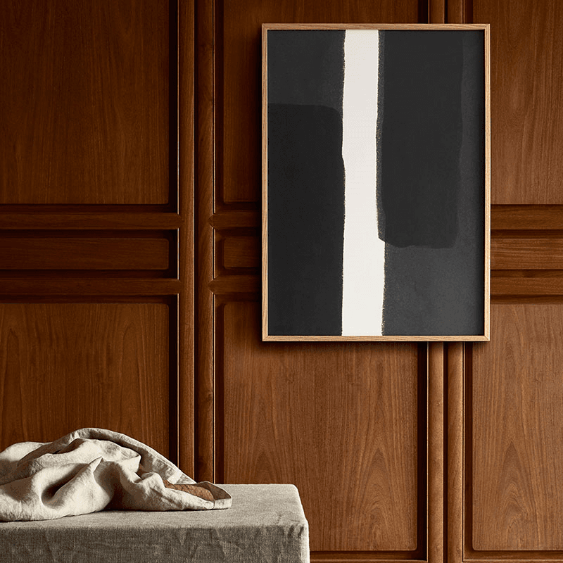 Enso - Black I FSC Print, 50 x 70cm