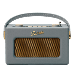 Image showing the Revival Uno DAB/DAB+/FM digital radio with alarm, H14 x W21 x D9cm, Dove Grey product.