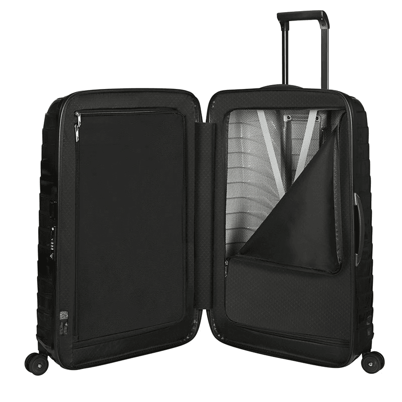 Proxis Suitcase, H75 x L51 x W31cm, Black