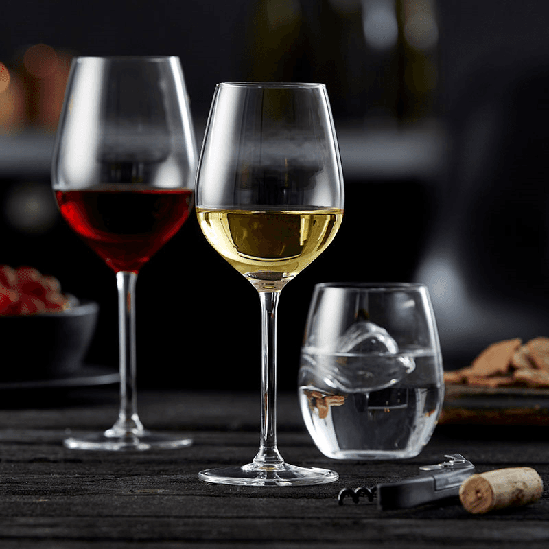 Juvel Set of 6 Tumblers, 390ml, Clear