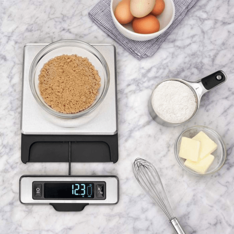 Good Grips Stainless Steel Scale With Pull Out Display, Black