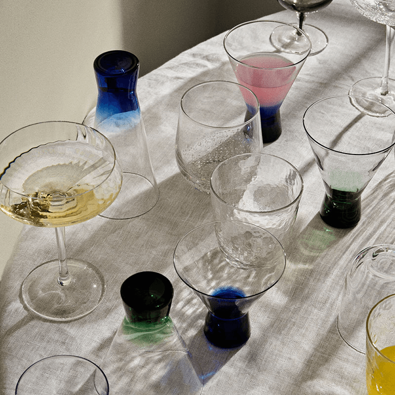 Konus Set of 2 Cocktail Glasses, 200ml, Green