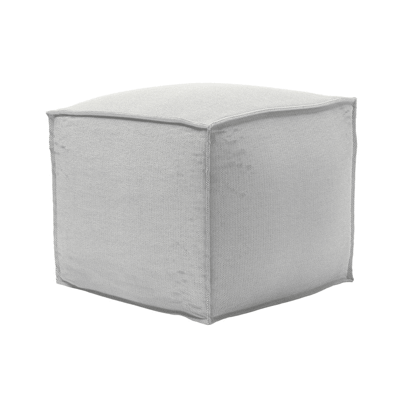 Issac Square Footsool, Pumice