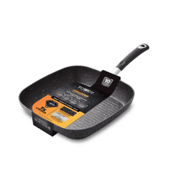 Image showing the Precision Grill Pan, 28cm, Black product.