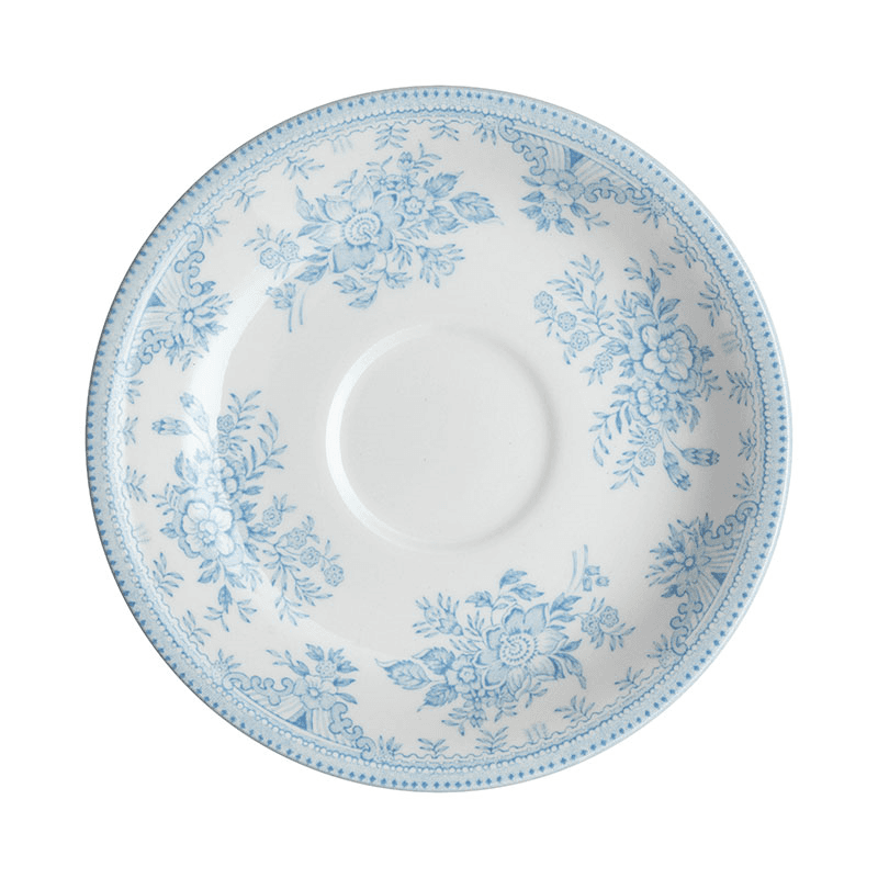 Asiatic Pheasants Tea Saucer, D15cm, Blue