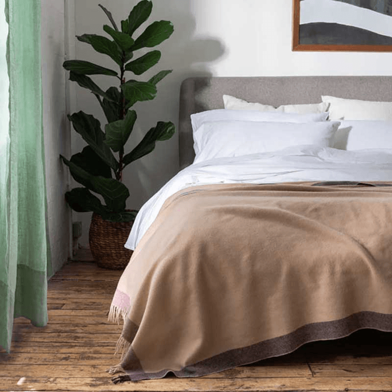 Washed Cotton Percale Double Duvet Cover, White