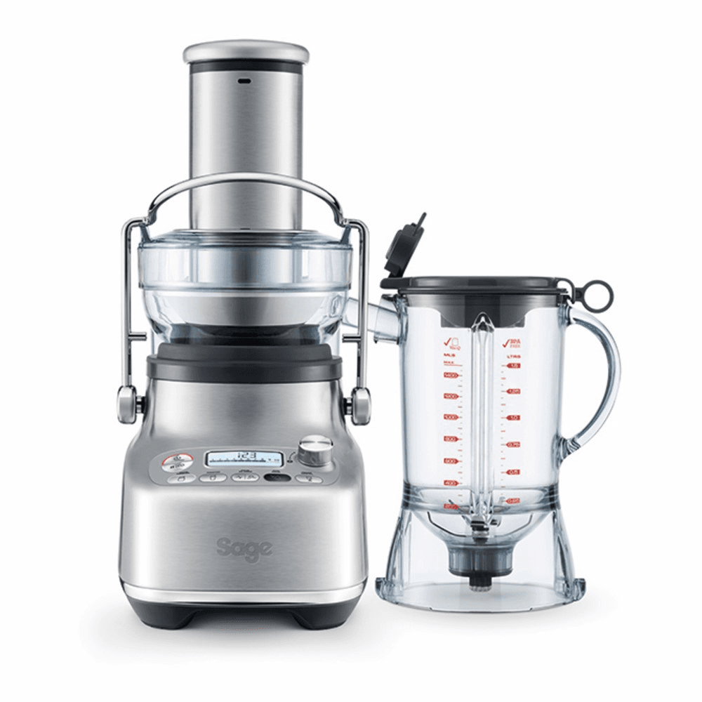 The 3X Bluicer Pro Blender and juicer, 1.5 litre, Silver