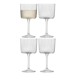Image showing the Gio Line Set of 4 Wine Glasses, 250ml, Clear product.