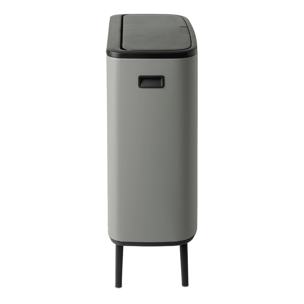 Bo Hi touch bin, 60 litre, Mineral Concrete Grey