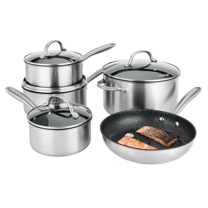 Scratch Guard Stainless Steel 5 piece set