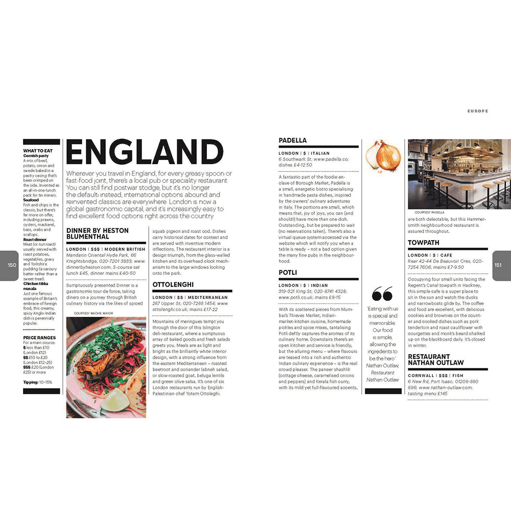 Lonely Planet's Best Places to Eat in Every Country