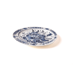 Image showing the Diesel Living Classic on Acid Dinner Plate, D28cm, Hollandia Flowers product.