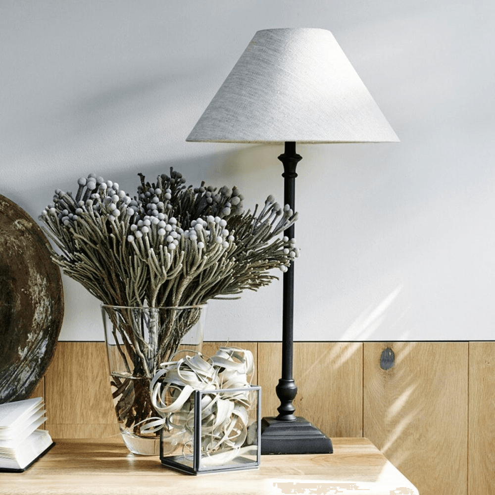 Cowley Table lamp, 60cm, Black