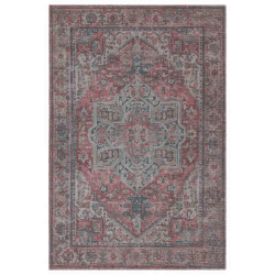 Image showing the Kaya Traditional Classic Iman Rug, 120 x 170cm, Red, Blue, Multi product.