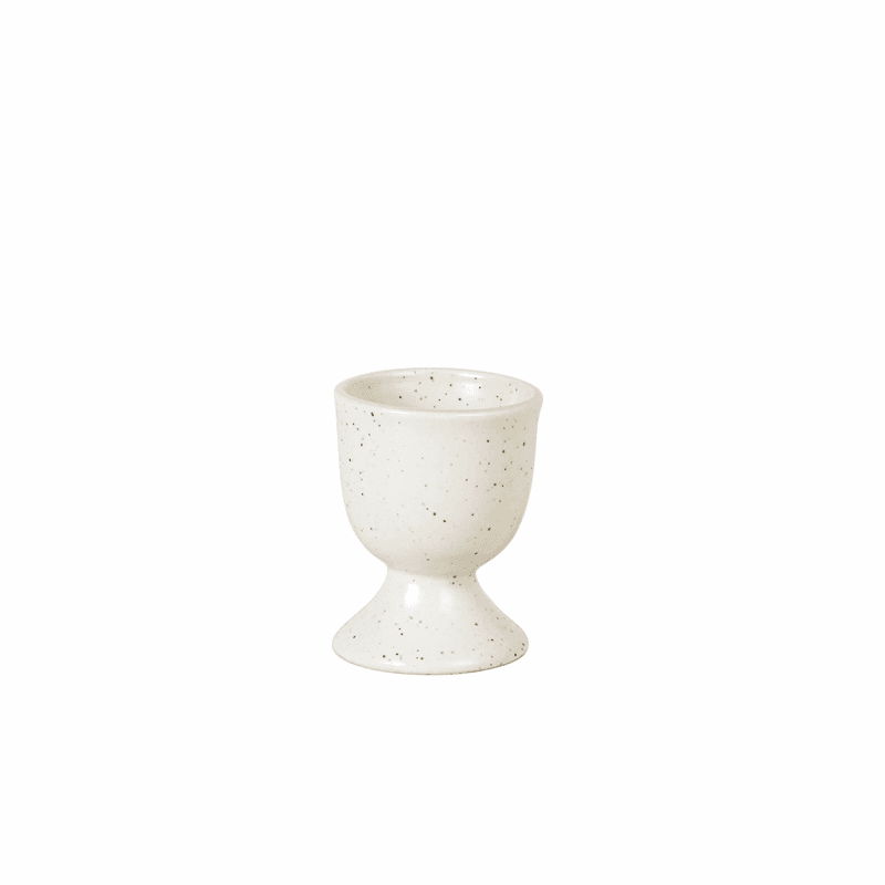 Nordic Vanilla Egg Cup, H6.5cm, Off White