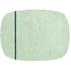 Image showing the Oona Rug, L240 x W175cm, Mint product.