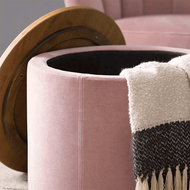 Ringo Storage Drum, Pavilion Pink